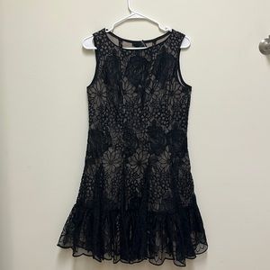 Black Anna Sui Black Lace size 6